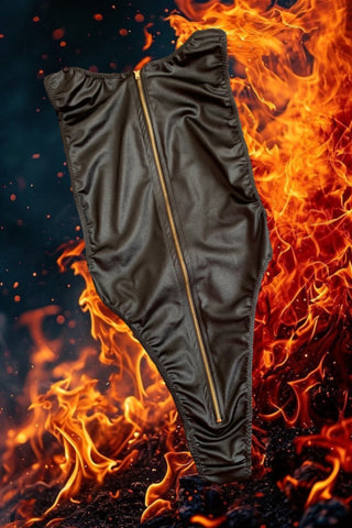 RTS Wax Bullet body con zipper