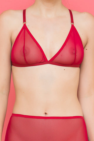 Red Honey Bra